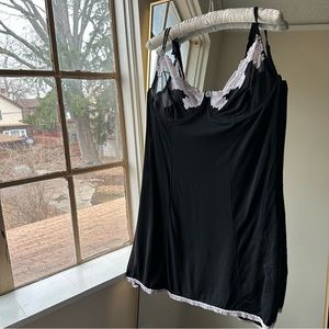 Sheer lingerie dress